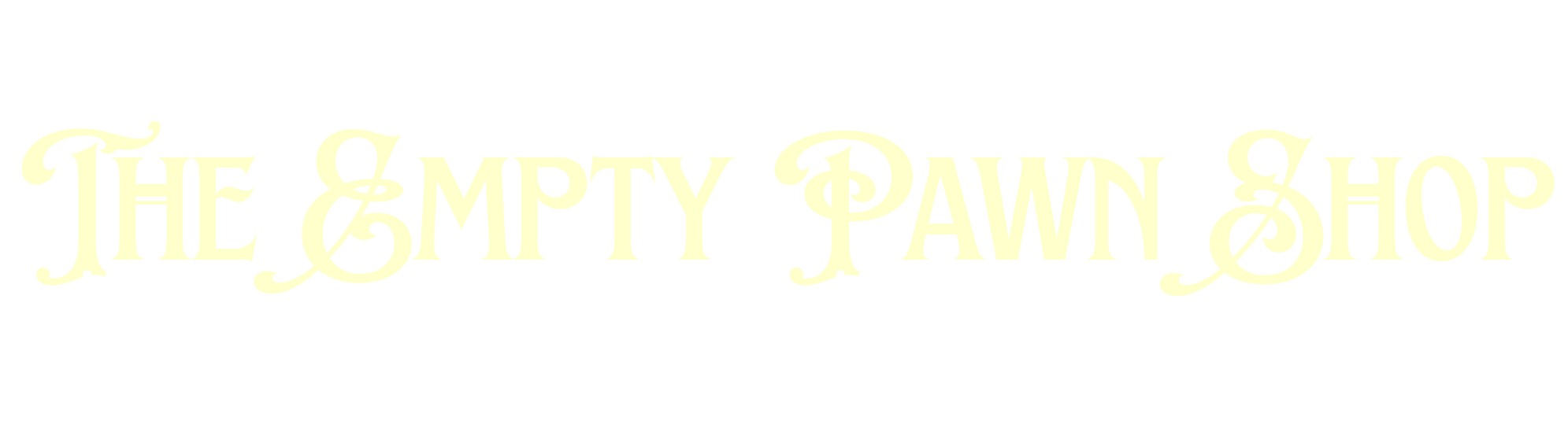 The Empty Pawn Shop